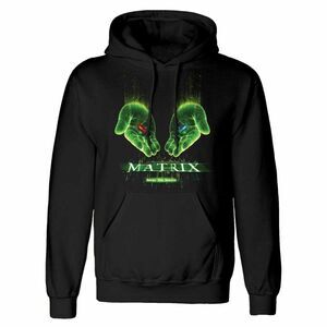 The Matrix Unisex Adult Hand Pills Hoodie / Black